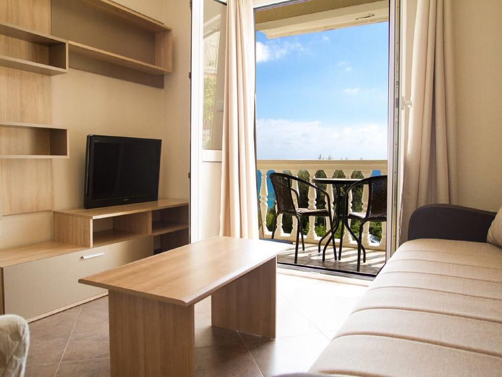 Hortus Apartments Sveti Stefan Bagian luar foto